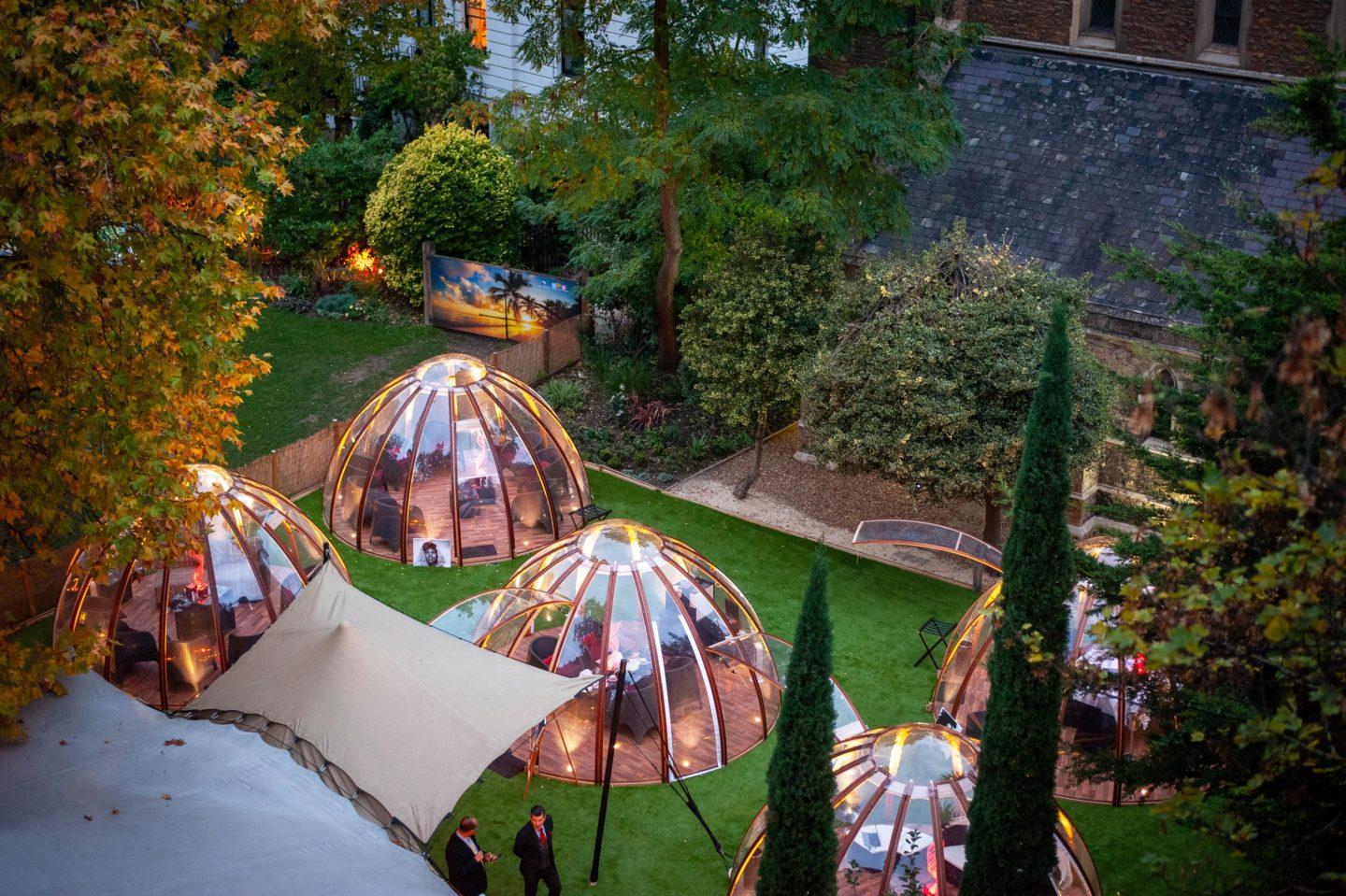 Afternoon Tea at London Secret Garden (Domes Seating)